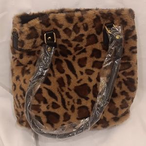 Furry Tote by EY Boutique